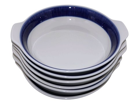 Blå KokaOvnfast asiet med hanke 17 cm.