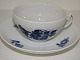 Blue Flower BraidedLarge tea cup #8269