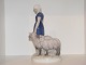Large Bing & Grondahl figurine
Farm girl with three sheep