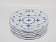 Blue Fluted PlainExtra flat side plate 14 cm. #300