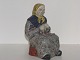 Michael Andersen keramikFigur af siddende dame