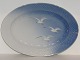 Seagull with gold edgeLarge platter 41 cm. #15