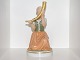 Royal Copenhagen Overglaze figurineGirl with the Horn of Gold