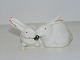 Royal Copenhagen figurTo hvide kaniner