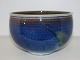 Ubekendt keramikerSkål med flot blå glasur