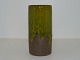 Nymølle keramikVase af Gunnar Nylund med gul flydeglasur