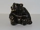 Royal Copenhagen Stoneware FigurineRare Brown Bear Cub Figurine