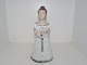 Lyngby figurineGirl in white and green dres