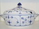 Blue Fluted PlainExtra large oval soup tureen