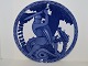 Royal Copenhagen commemorative plate from 1915Saint George and the dragon