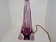 Val st. Lambert art glassPurple table lamp