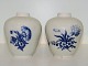 Blue Fluted CurvedTwo tea caddies 1780-1800