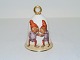 Royal CopenhagenChristmas bell with gnomes