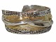 Danish sterling sterling silverWide bangle - Heavy quality from around 1970