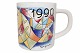 Royal CopenhagenLarge year mug 1990