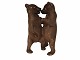 Sjælden Royal Copenhagen figurTo brune bjørne