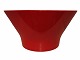 OrskovLarge red bowl by Henning Koppel