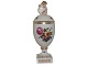 Full Sachian FlowerLidded vase with figurine