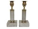 SwedenPair of Gustavian candle light holders from 1800