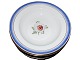 Blue Edge and Flowers
Small soup plate 20.2 cm.