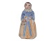 Hjorth Art Pottery miniature figurineLady