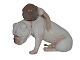 Bing & Grøndahl figurPige med bulldog