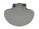 Blue Fluted Small clam shaped dish