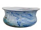 Holmegaard CascadeStor skål med blå dekoration