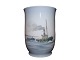 Bing & Grondahl, Vase with tug boat