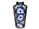 Aluminia Vase with blue and green decoration
