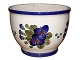 Aluminia Blue flower pot
