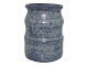 Hjorth keramikBlå vase signeret "Lone"