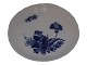 Blå Blomst SvejfetSalattallerken 19 cm. #619