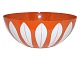 LotusOrange enamel bowl 18 cm.