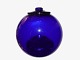 HolmegaardDark blue decoration ball 7 cm.