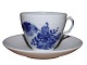 Blå Blomst FlettetKaffekop #8261