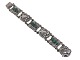 Georg Jensen silver
Bracelet with birds and green stones from 
1933-1944