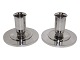 Georg Jensen sterling silverPair of candle light holder by Harald Nielsen