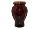 Michael Andersen keramikTidlig vase med brun flydeglasur