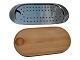 Stelton Cylinda LineFish platter with wooden chop board
