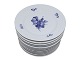 Blå Blomst FlettetFrokosttallerken 21 cm. #8095