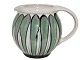 Kähler art pottery
Small pitcher with green stripes