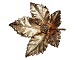 Flora Danica brooch - Gilded sterling silver