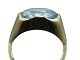 Herman Siersbøl 14-carat gold
Ring with aquamarine - Size 52