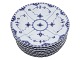 Musselmalet Helblonde
Middagstallerken 24,5 cm. #1084 fra 1894-1897