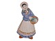 Hjorth Art Pottery miniature figurine
Lady