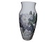 Royal Copenhagen 
Tall Art nouveau vase decorated with rhododendron