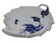 Blue Flower Curved with gold edge
Dish with handle