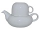 Bing & Grondahl
Small white teapot with cup as lid