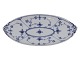 Blue Fluted PlainDish 24.8 cm.